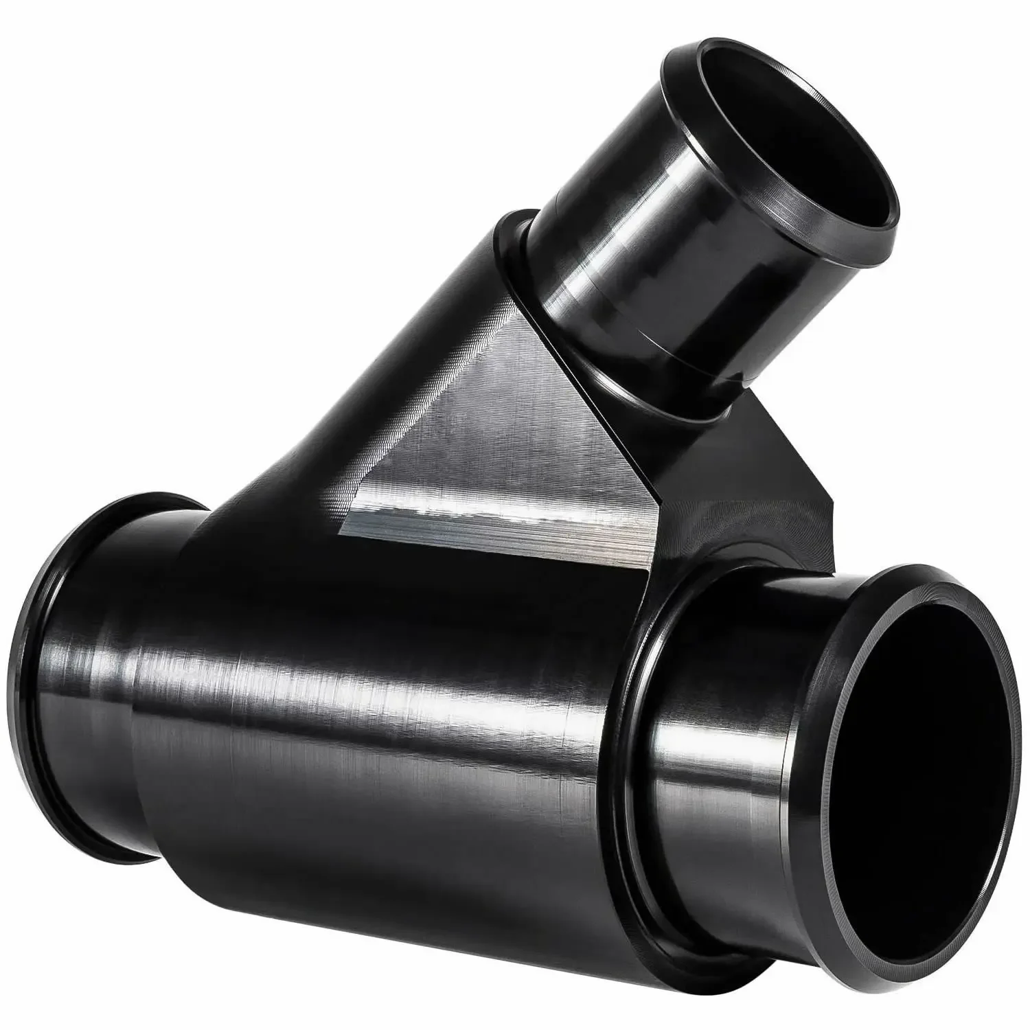 Weldless Dual Radiator Coolant Y-Pipe Fit for Ram 6.7L Cummins Diesel Engine 2013-2015