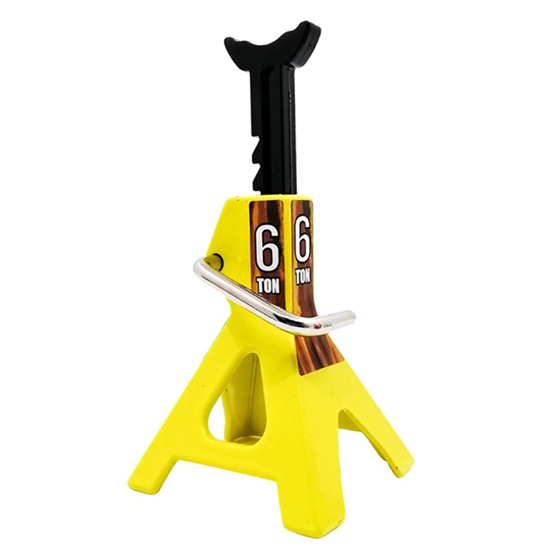 1Pc 6 Ton Simulation Jack Stands Lift Pair Rack For Remote Toy Car Truck Tire Change