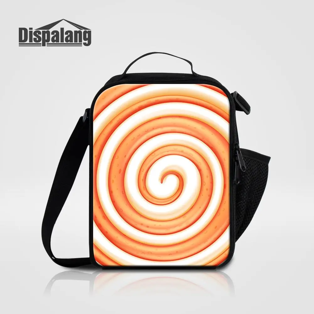 Marshmallow Candy Print Women's Office Lunch Bag Thermal Insulated Cooler Fashionable Student Food Lunch Box for Girls