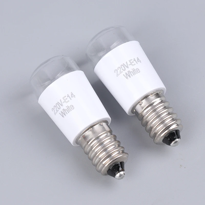 1pc E14 110-220V 1W Light LED Bulb Household Sewing Machine Illuminate Lamp DIY Threaded /Plug-in Craft Light Bulb Universal