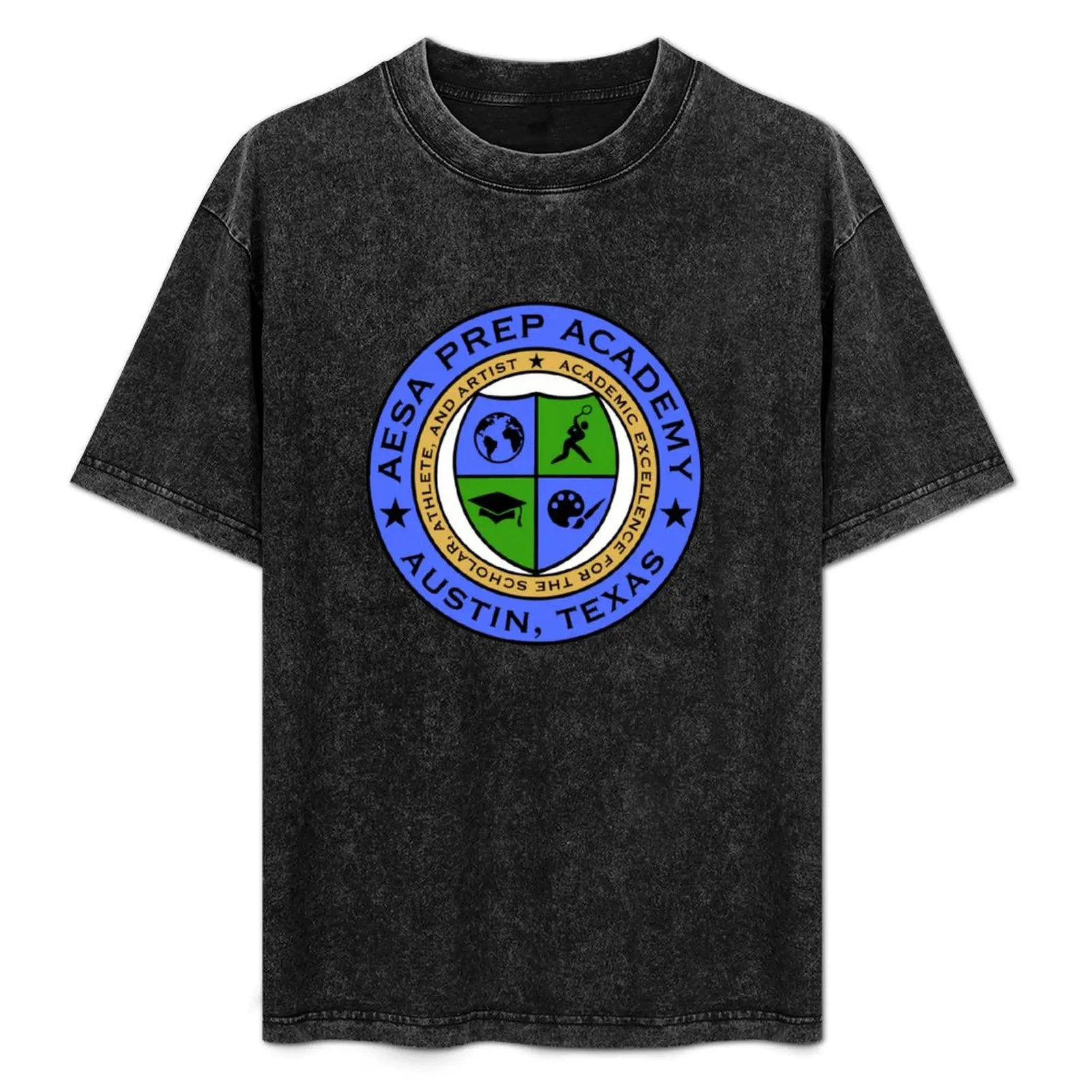 

AESA Seal T-Shirt Casual Breathable Short Sleeve Top