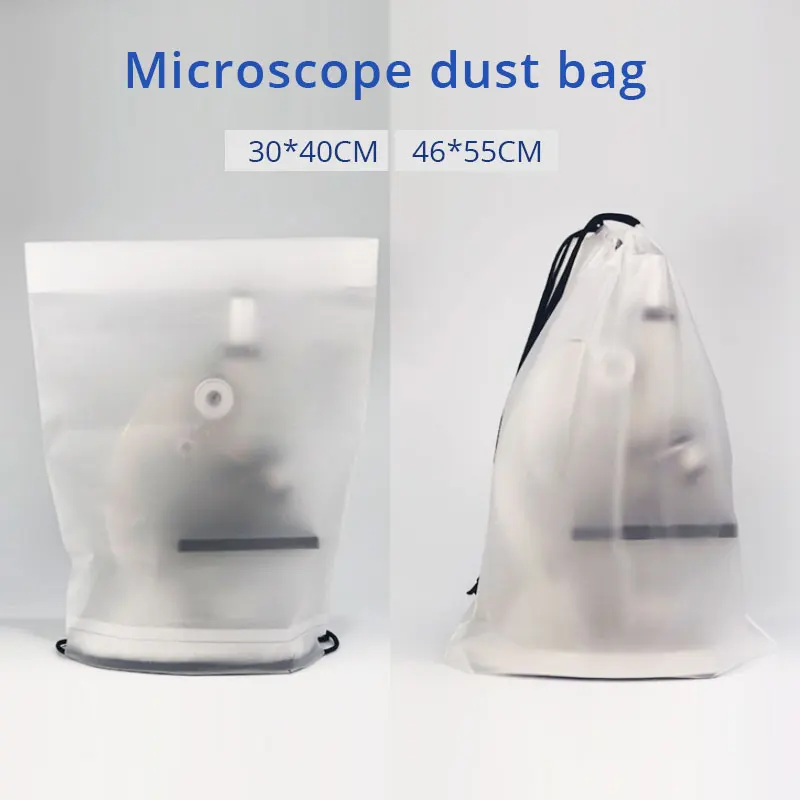 46x55cm Microscope dust bag PVC Plastic Dust Proof Cover Protective Pouch for Biological stereo industrial electron microscope