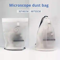 46x55cm Microscope dust bag PVC Plastic Dust Proof Cover Protective Pouch for Biological stereo industrial electron microscope