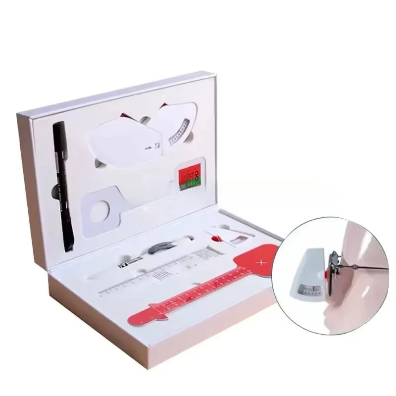 Multi-function Frame Data Measuring Ruler for Ophthalmic Amsler Grid