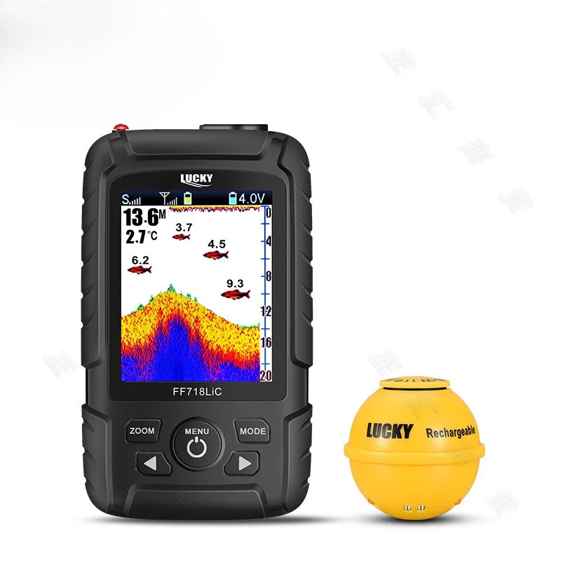 Factory Direct Sales Sonar Wireless Wired Fish Detector Fishing Equipment Outdoor Products Fishing Gear Wholesale Fish Detector