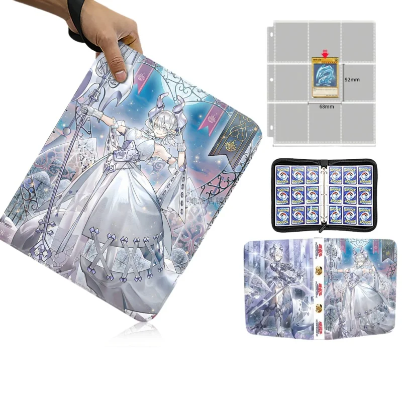 New Yu-Gi-Oh Game Peripheral Toy Card Book Collection Album Binder Fashion Cartoon Card Holder Children's Luxury Birthday Gift