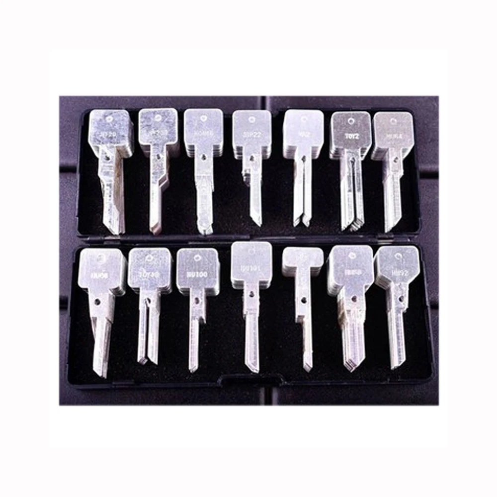 20 шт./лот, оригинальная ключевая пластина для инструмента lishi 2 в 1, с выгравированной линией, пустая шкала HU66 HON66 HU58 DAT17 HU92 20 шт./лот, оригинальная ключевая пластина для инструмента lishi 2 в 1, с выгравированной линией, пустая шкала HU66 HON66 HU58 DAT17 HU92