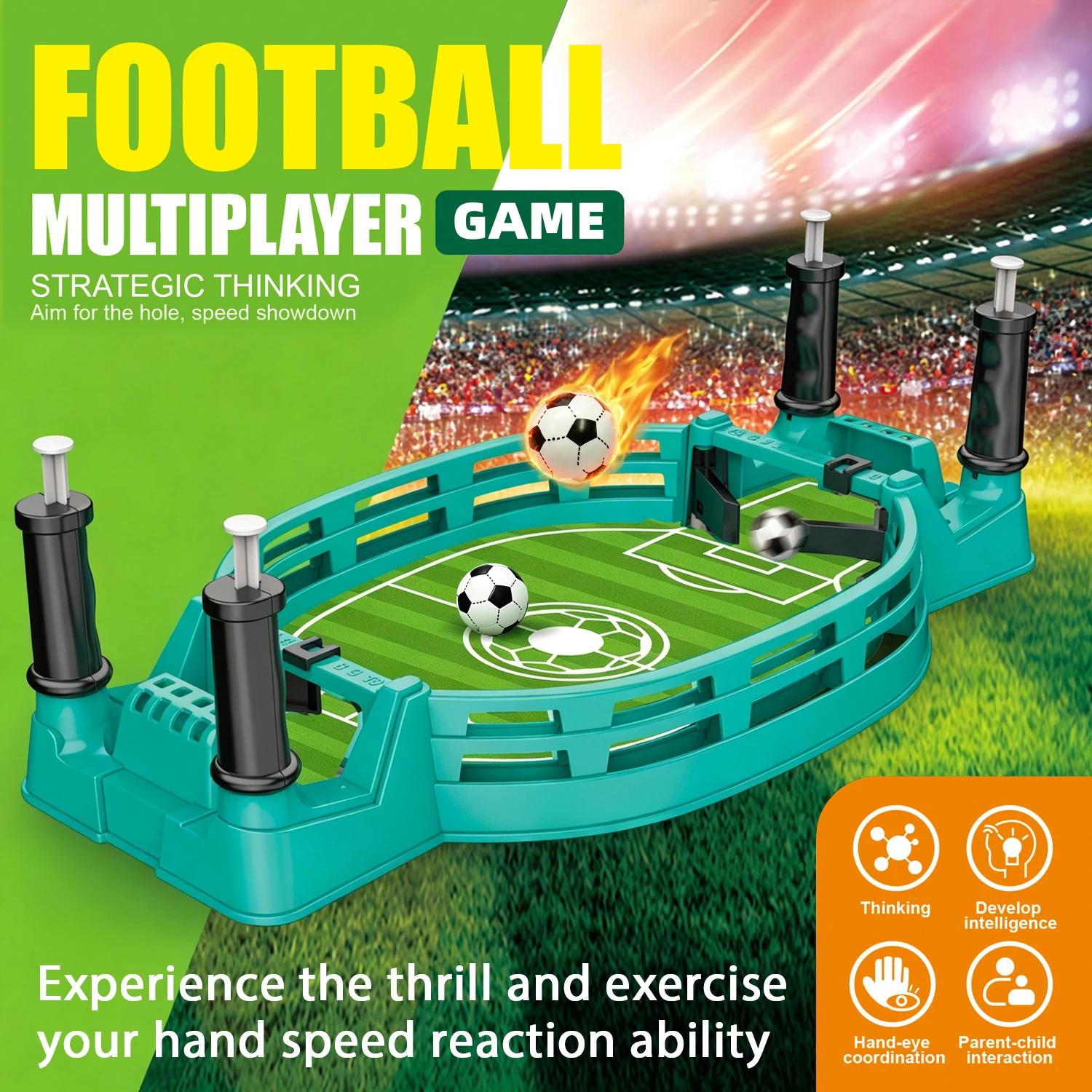 2-Spieler Tischfußballspiel, M – Board Game Football Bewertung und Preis