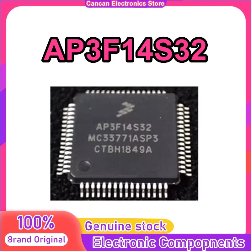 

AP3F14S32 MC33771ASP3 QFP-64 IC Chip 100% New Original in stock