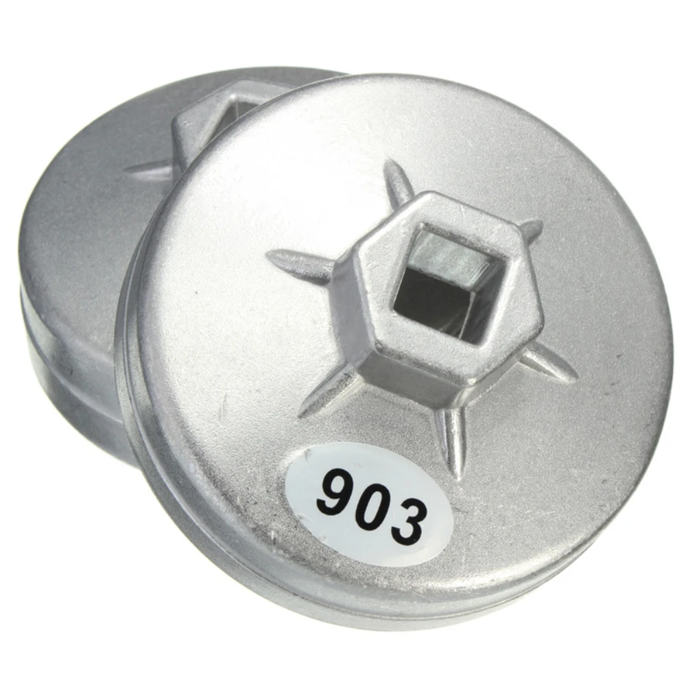 

Wrench Auto Tool Square Drive 74MM End Cap Oil Filter Wrench 903 14 teeth Auto Hand Tools Remover Tool Car Accessories Oil