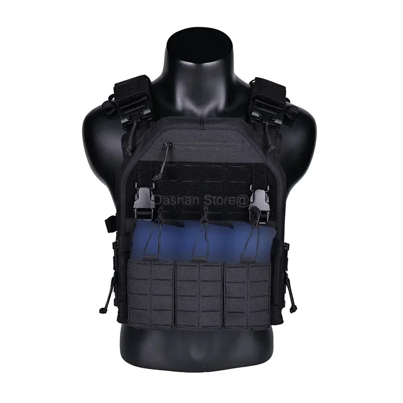 New Style 1000D Nylon Tactical Vest Laser Cutting Molle Training Uniform Outdoors Multifunctional Tank Top