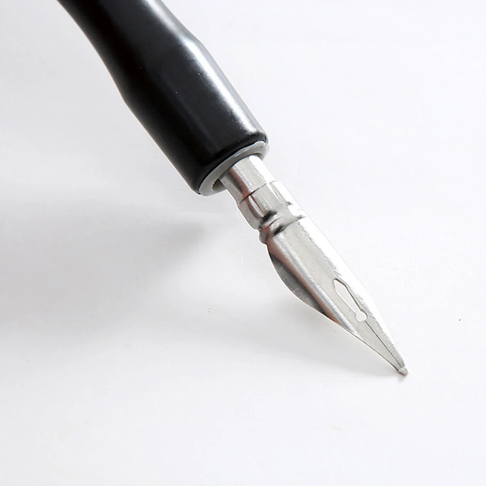 Soporte para bolígrafo, suministros de pintura, otros soportes de arte, suministro de dibujo negro, 6 uds.