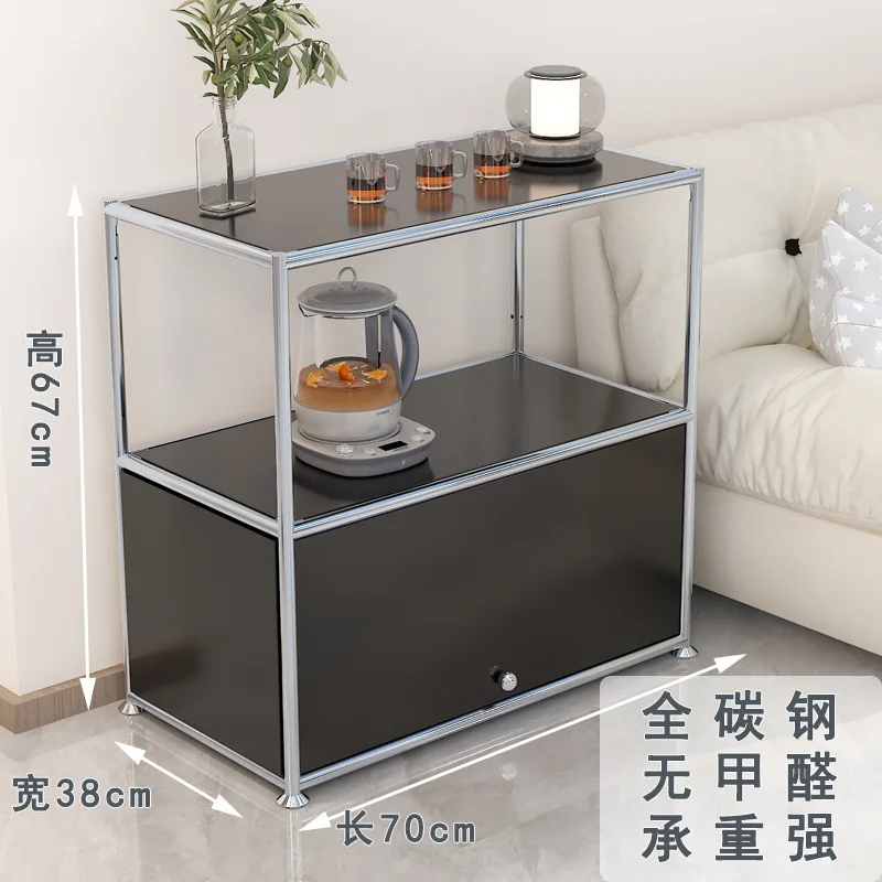 Modul Wohnzimmer Schrank Sideboard Mehrschichtige Lagerung Sofa Seite Schrank Eingang Stauraum Staub Flip Nachttisch Schlafzimmer