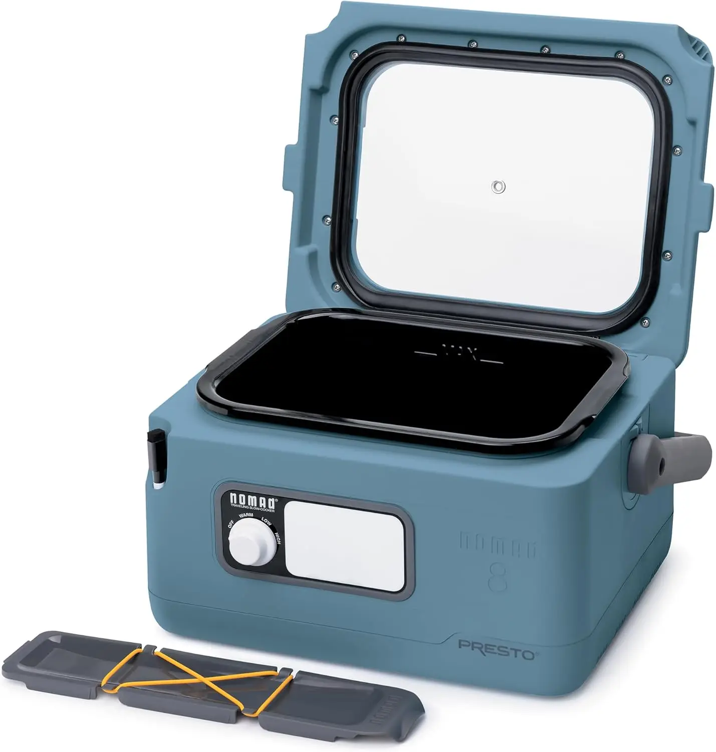 06017 طباخ Nomad السفر البطيء سعة 8 لتر، أزرق