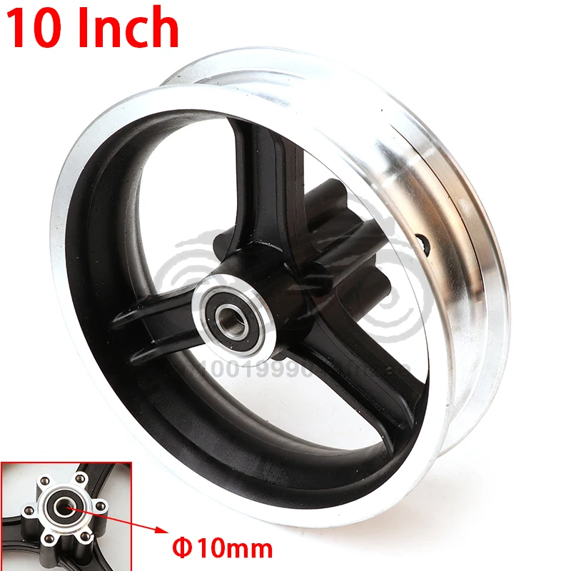 

10 Inch Alloy Disc Brake Rims for 10'' Folding Electric Scooter KUGOO M4 PRO 10x3.0 255x80 80/65-6.5 tire