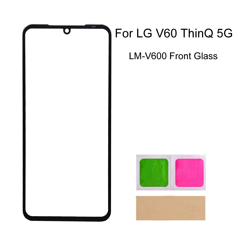 Dla LG V40 V50 V30 V60 V20 V10 ekran dotykowy Panel dla LG LS997 V405 V500 H930 H932 H960 H900 H990 H910 H918 przedni szklany Panel