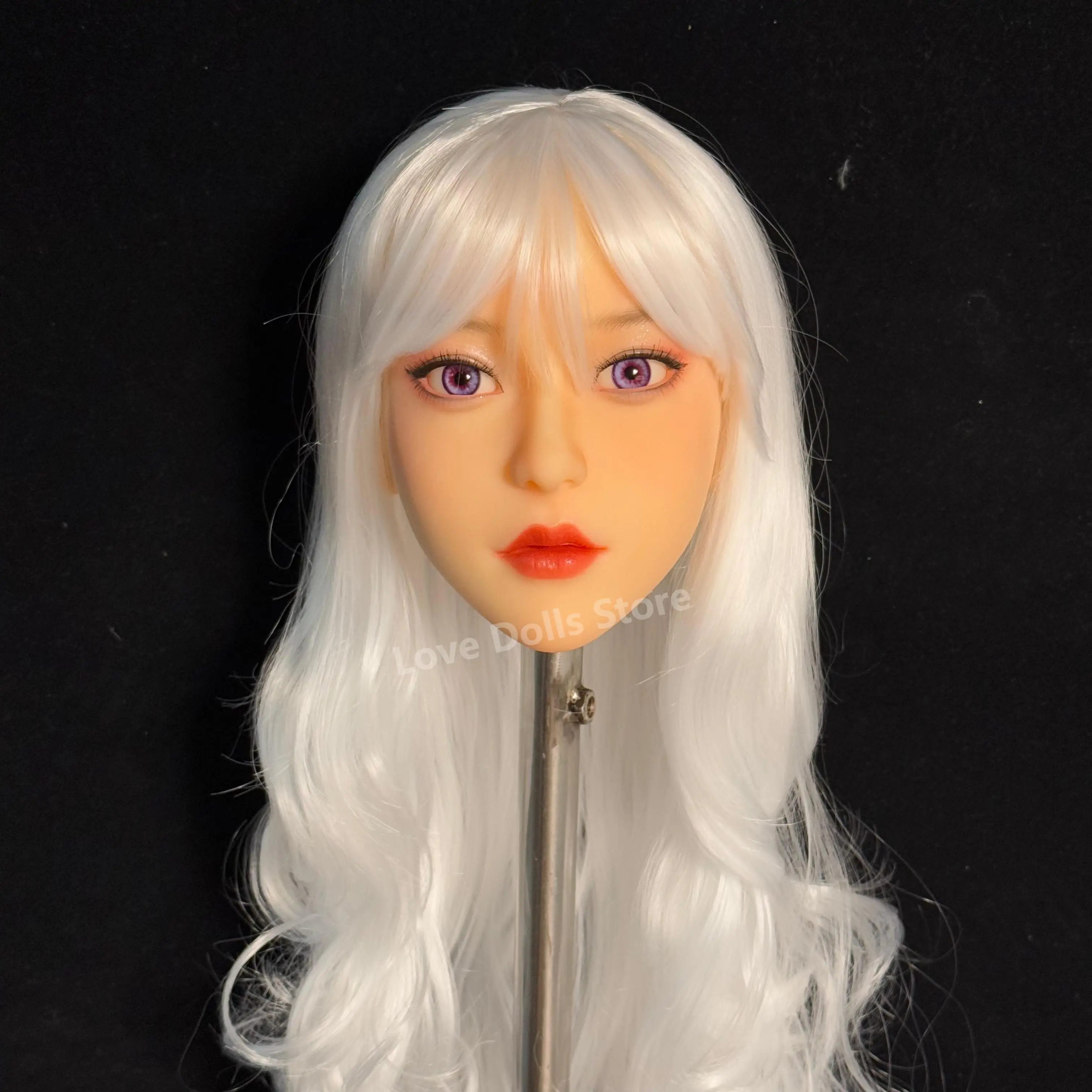 

【Wonanii】Подный силикон, большая головка TS Y41 M16, винтовой интерфейс, открытый рот, зубы для учеников, язык, полость рта-1321