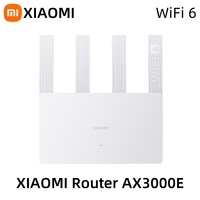 Xiaomi Router AX3000E WiFi6 2976Mbps, 2,4G/5GHz, puertos duales DAN/LAN, procesadores Qualcomm, red de malla de memoria de 25