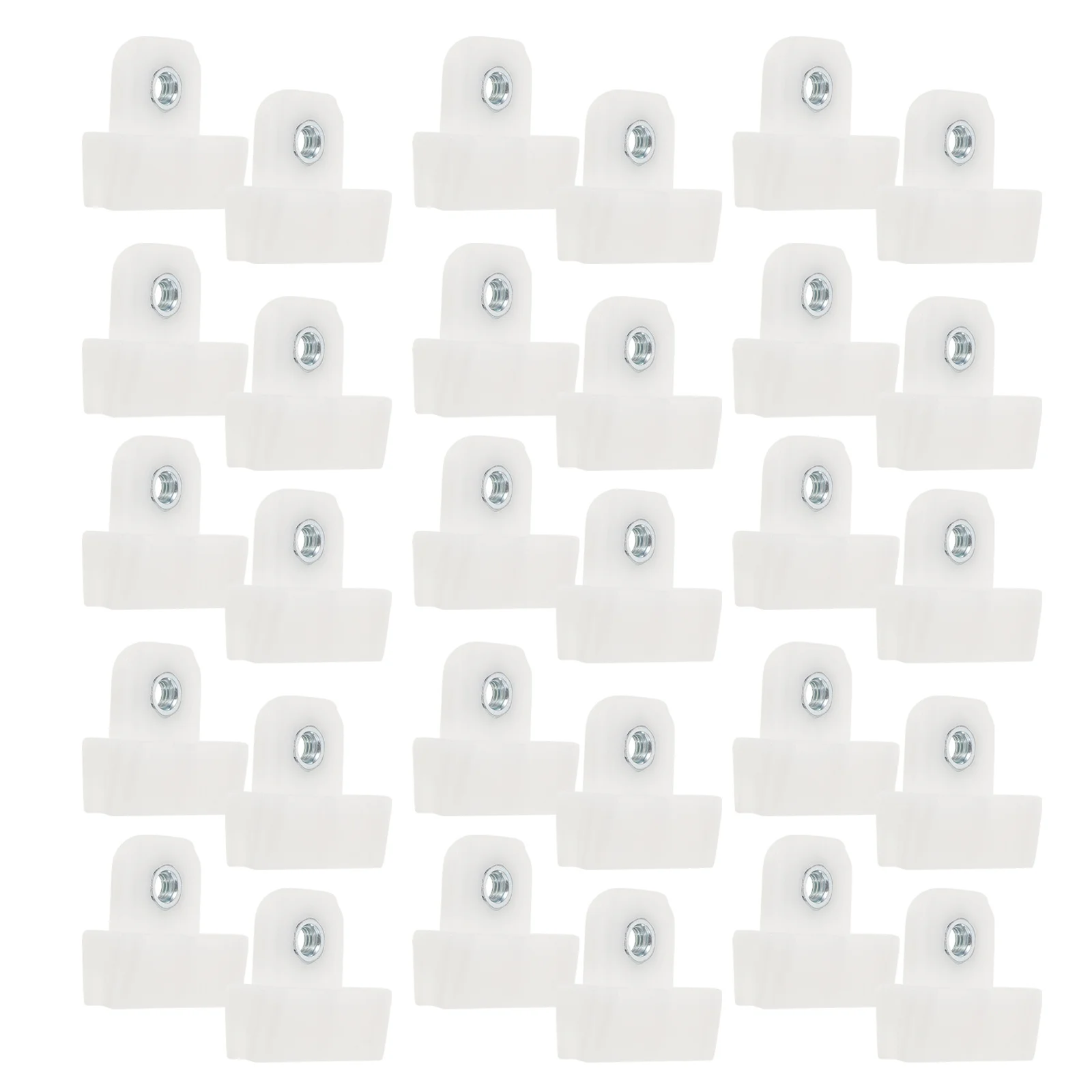 

50Pcs Car Window Regulator Clips Glass Lifter Bracket Automotive Plastic Retainer Fastener Universal Door Window Glass Channel