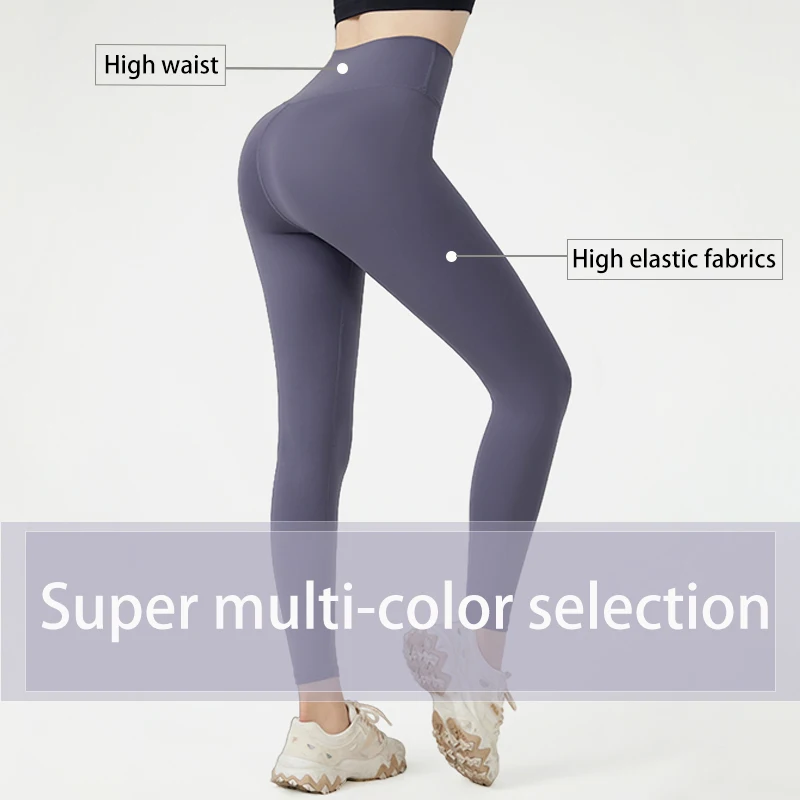 Naked feeling Leggings High Waist Push Up Sport Women Fitness Running Yoga Pants Energy Seamless Leggings Gym Girl leggings