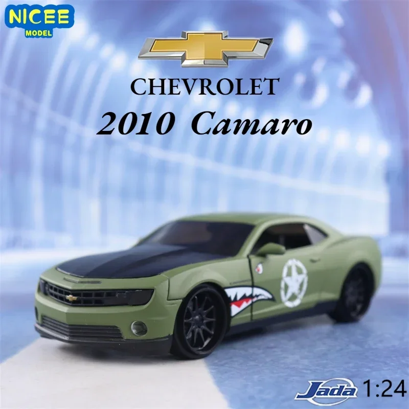 Jada 1:24 2010 Chevrolet Camaro muscle car alta simulazione Diecast in lega di metallo modello di auto per bambini collezione regalo J312