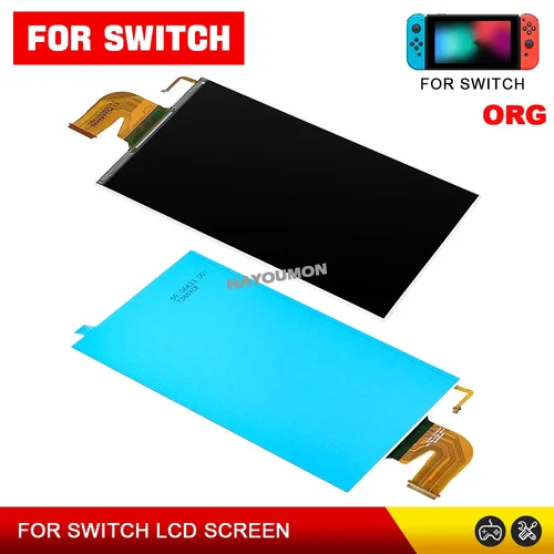 Imagen 2 del producto Pantalla LCD para Switch V1 V2, repuesto de cristal de pantalla LCD Original o OEM para consola de juegos NS Switch