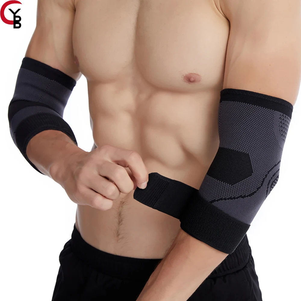 Sports Elbow Braces Compression Sleeve(1 pair)  Relief Joint Wrist Pain Braces  ,Tennis & Golfers Elbow Protect,Weight Lifting