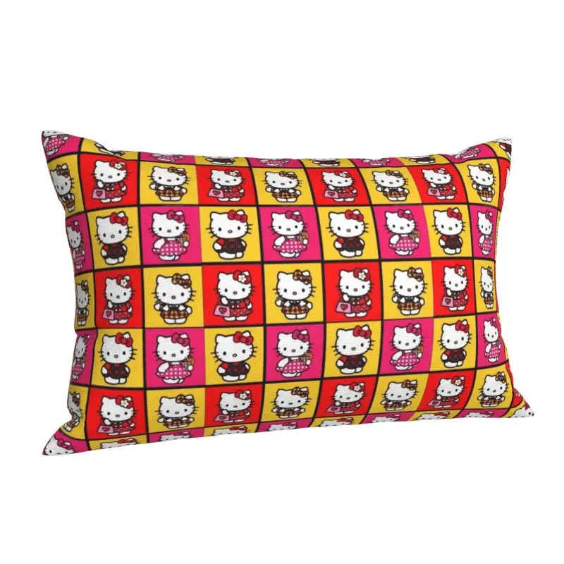 Custom Hello Kitty Collage Pillow Case 60cmx40cm Modern Cushion Cover Pillowcase