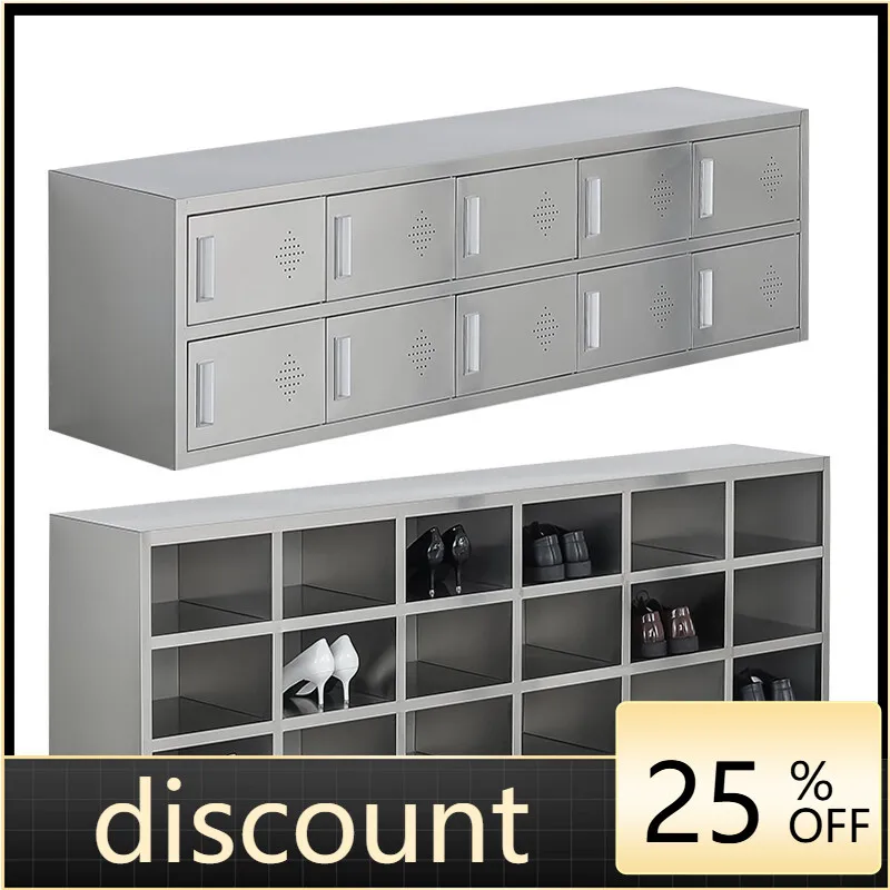 

LTT stainless steel factory dust-free workshop laboratory shoe changing cabinet single and double sided locker with door