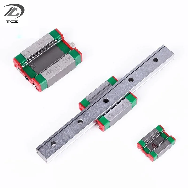 MGN/MGW/7C/9C/12C/15C/H/HC miniatura Cnc automatización mecánica guía de acero inoxidable carril lineal bloque de guía lineal rodamiento