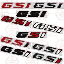 Car Nameplate GSI Metal Badge Rear Trunk Side Decal Sticker Emblem For Vauxhall Opel Zafira Insignia Astra Adam OPC Line VXR GTC