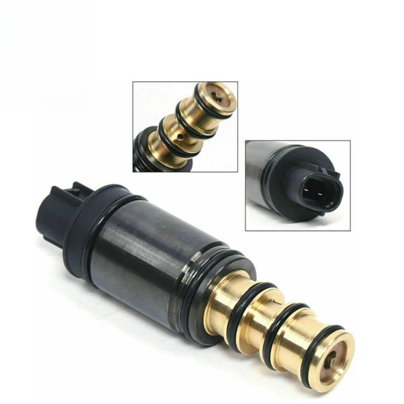 

Automotive air conditioner compressor coolant control valve frequency conversion solenoid valve