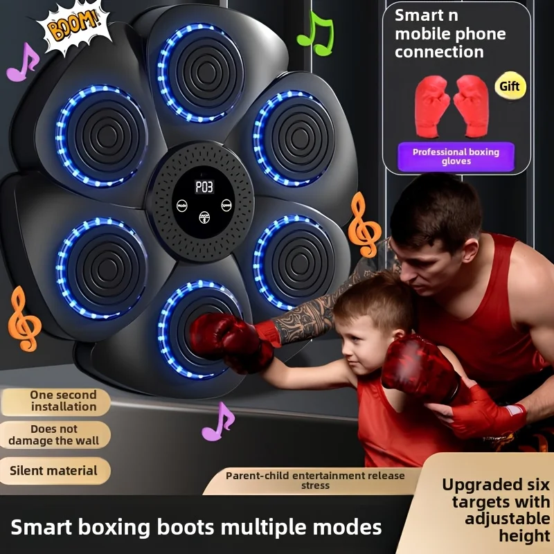 

The United States Recommends Music BoxingTargets, RechargeableBoxingEquipment Wall Mounted, HomeIntelligent Boxing TargetExercis