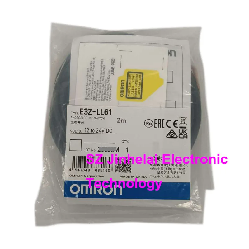 Neue und originale Omron E3Z-LS63 E3Z-LL61 E3Z-LS83 E3Z-B61 LL81 2M schlanke Lichtschranke Sensor fotoelektrische Technologie