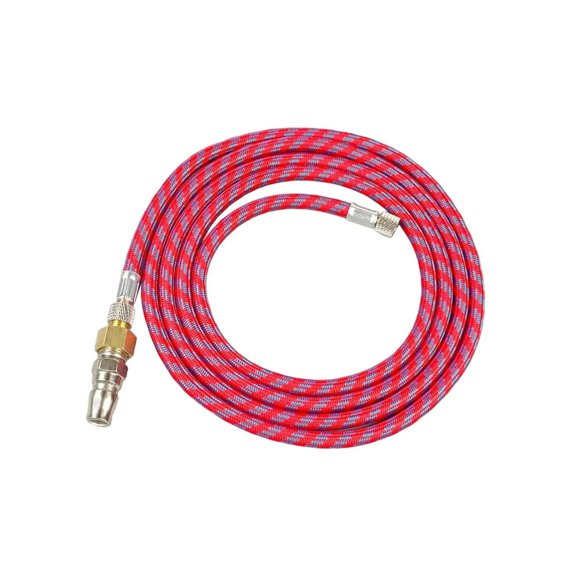 

Airbrush Hose 1/8" to 1/4" Adapter Standard 1.8 M 5.9 ft Airbrush Kit Pink