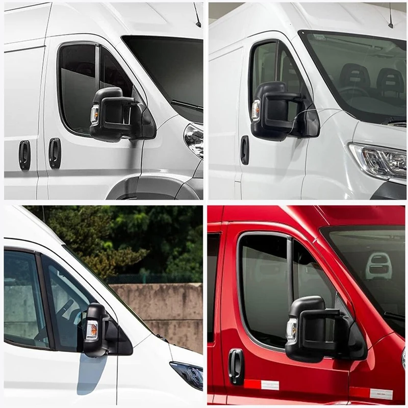 

2 шт. указатели поворота для боковых зеркал без лампочек для Peugeot Boxer, Fiat Ducato, Citroen Relay 2006-2019