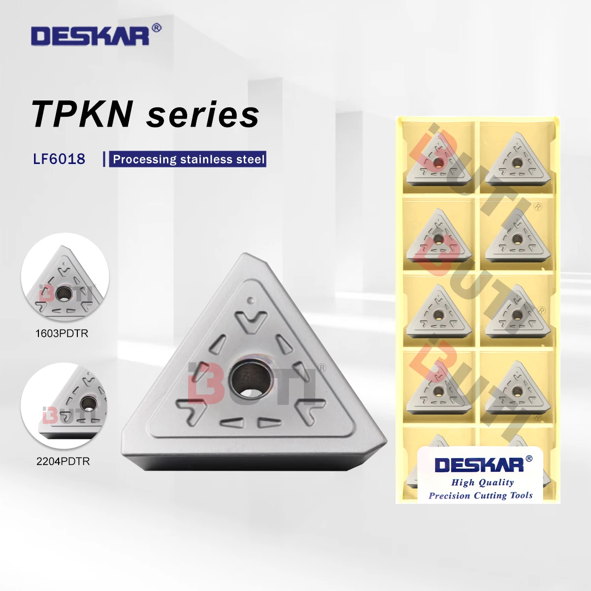 

DESCAR 100% Original TPKN1603PDTR LF6018 TPKN2204PDR LF6018 Millings Tools Stainless Steels Processing Blades CNC Lathes Tools