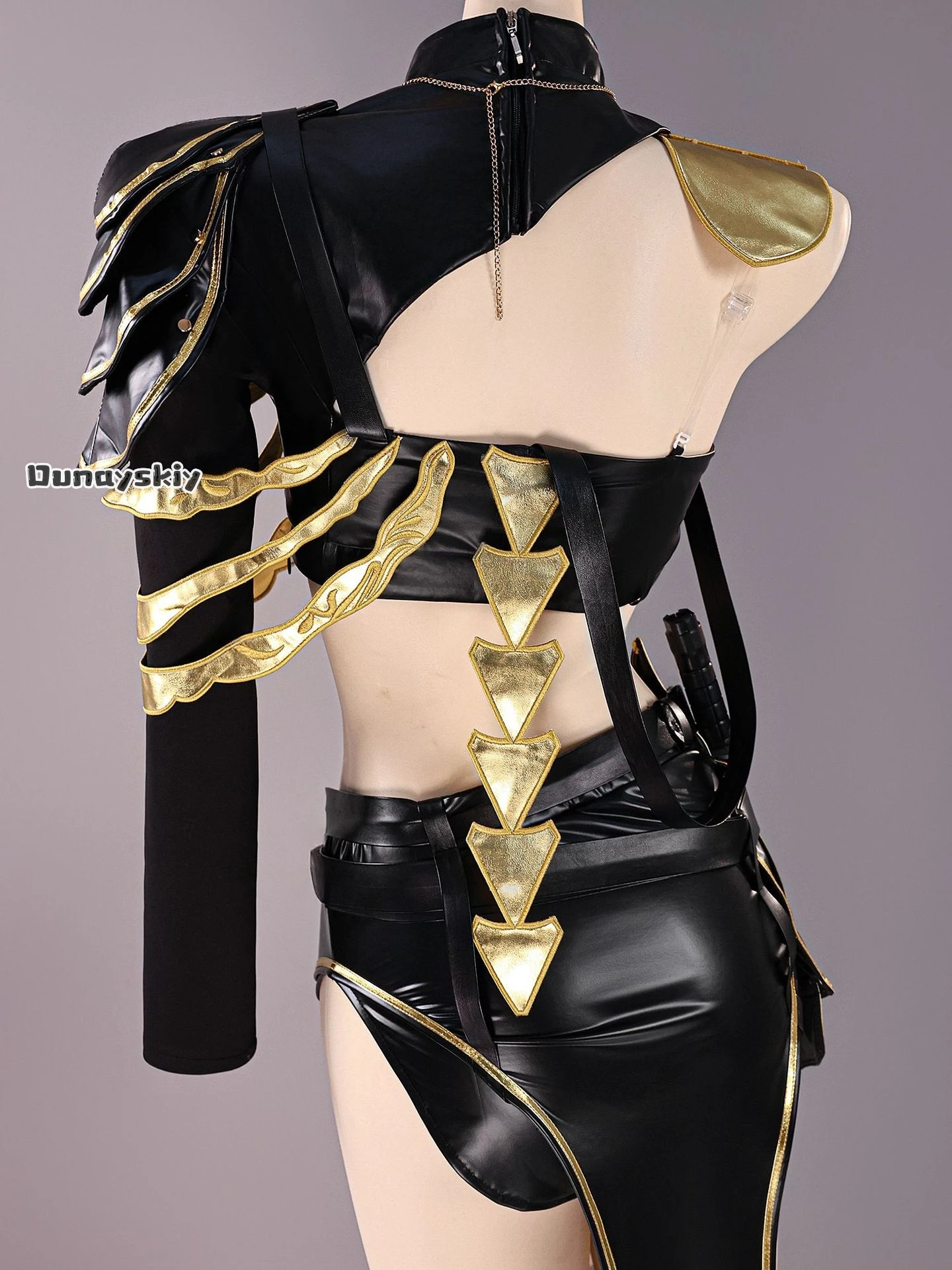 Synex Cosplay Juego Path to Nowhere Disfraz Synex Lencería sexy Conjunto de cuero Disfraz de Navidad de Halloween Mujeres adultas {BankaiMode}