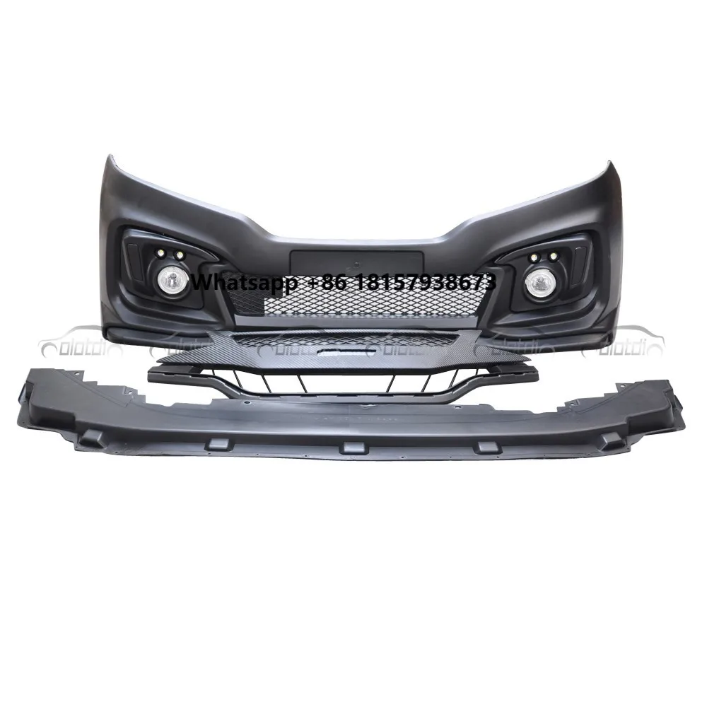 

JS Style FRP Material Front Bumper for Honda Fit Jazz GK5 GP5 Car Body Kits 2014-2016