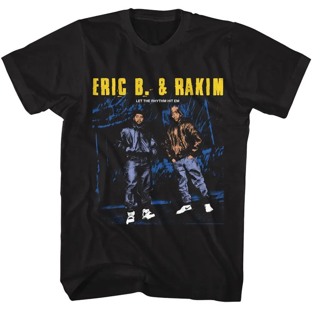 Eric B And Rakim Group Colorized Officially Licensed Adult T Sh T-Shirt