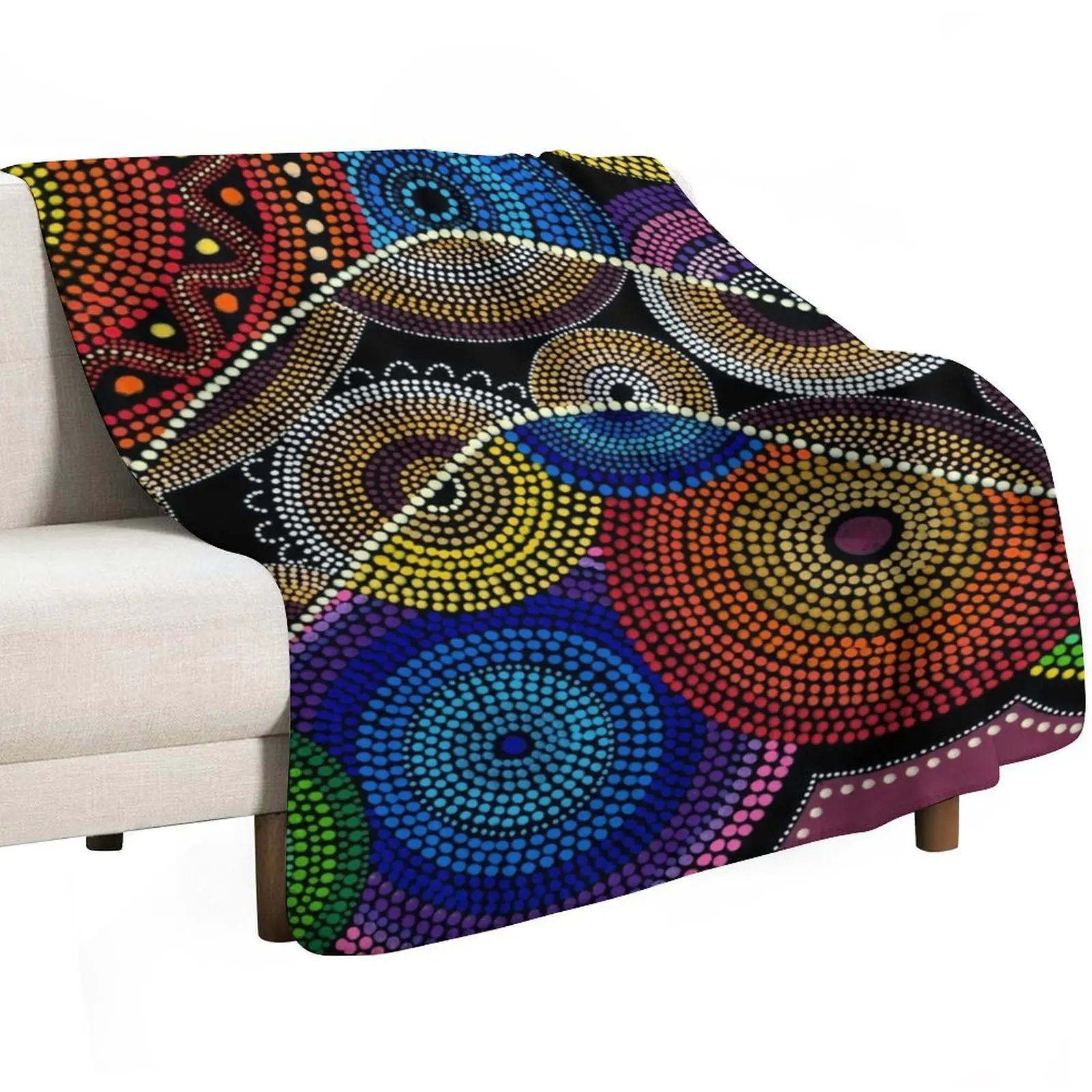 What Goes Around Comes Around Throw Blanket Beach Bed covers manga Luxury Throw Sofa Throw Cute Blankets