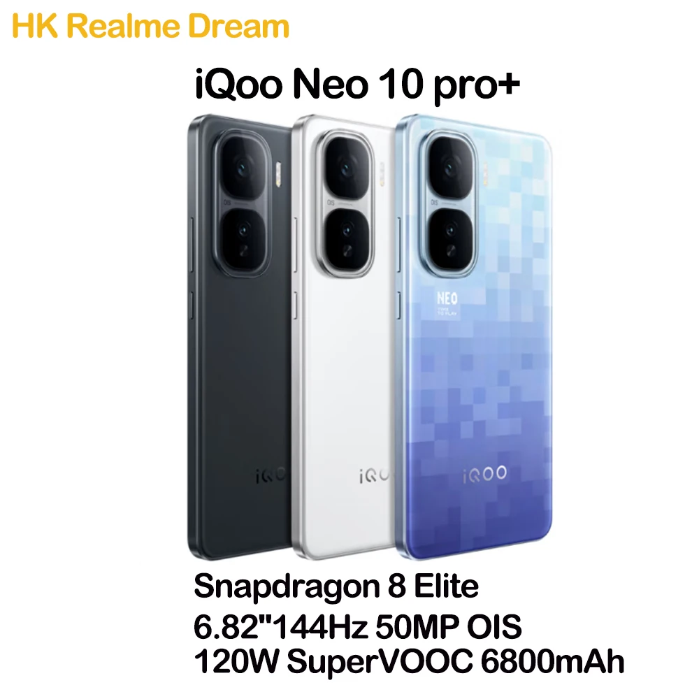 فيفو iQOO Neo 10 Pro Plus 50MP OIS Snapdragon 8 Elite