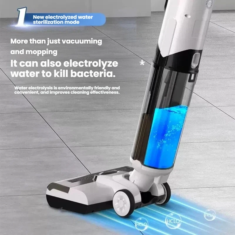 

Self-Cleaning Cordless Wet/Dry Vacuum Cleaner Smart Battery Operated Home Hotel Use Outdoor Application Brushless Motor HEPA