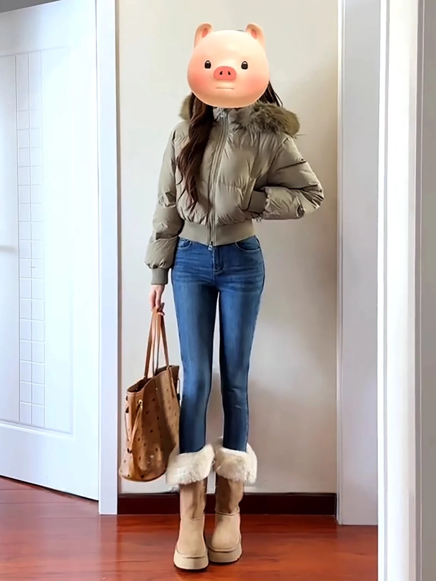 

Ретро джинсы с высокой талией для женщин, эластичные синие джинсовые брюки, осенние, с эффектом подтяжки ягодиц, утягивающие, универсальные, фасон «карандаш»