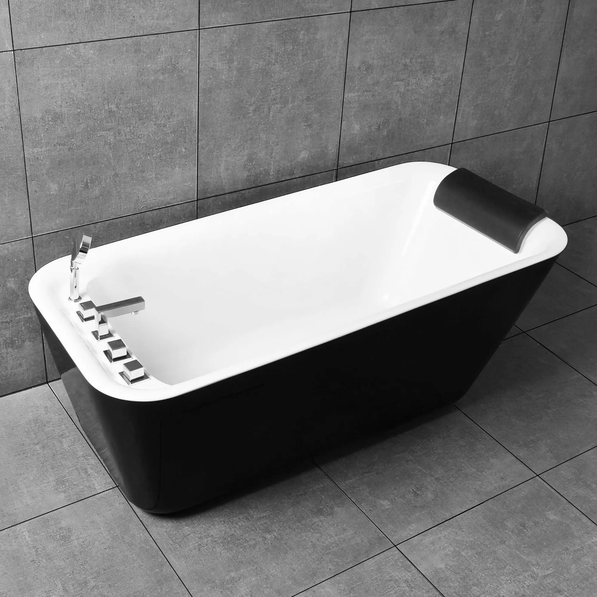 

Stone Mobile Bathtub Black Bb Bathtub Faucet Color Bathtub Made in China