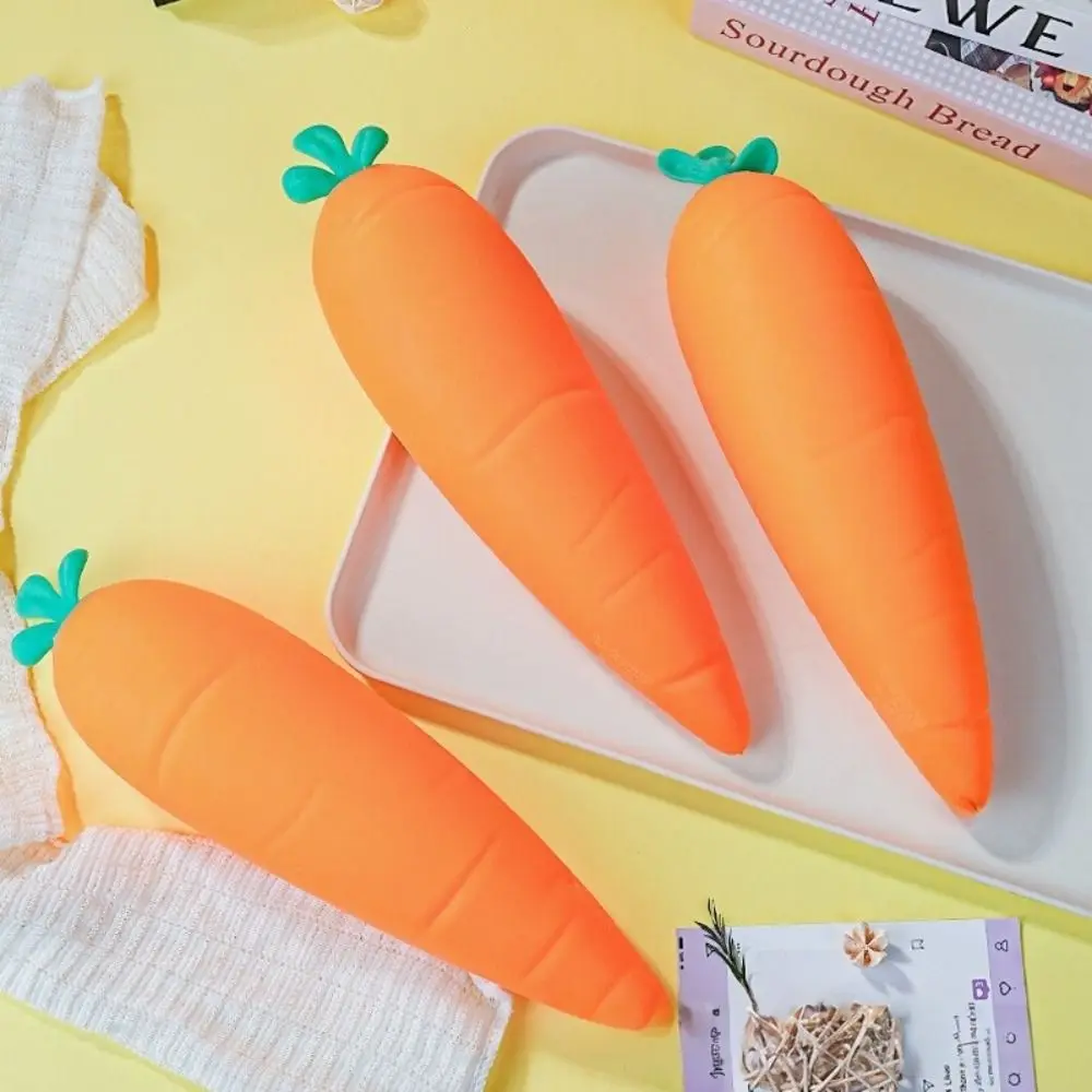 Release Hand Big Radish Squeeze Toy Sensory Stretch Simulated Big Pumpkin Vent Toy Big Orange Relax Gift Slow Rebound Toy