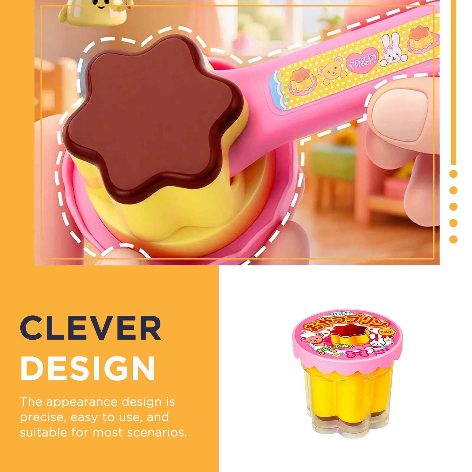 مجموعة لعب لعبة بودنغ الفراولة المقاومة للماء، مجموعة ألعاب حلوى المطبخ التظاهري، هدية للأطفال والأم الجديدة #2