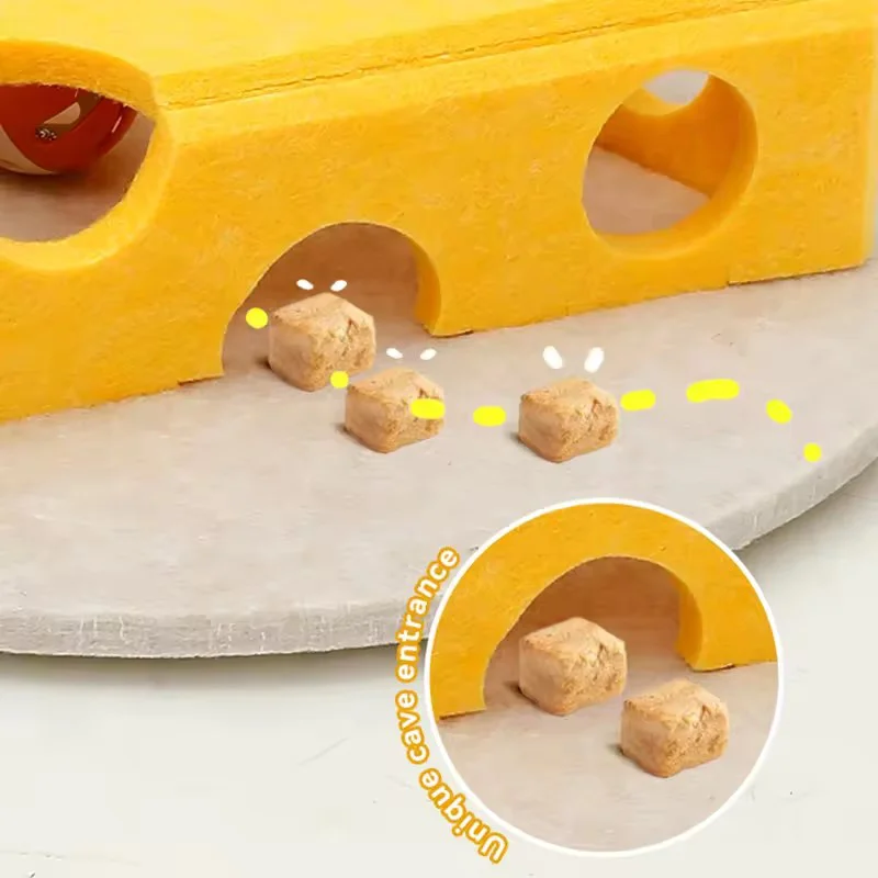Interactive Felt Cat Puzzle Box 4