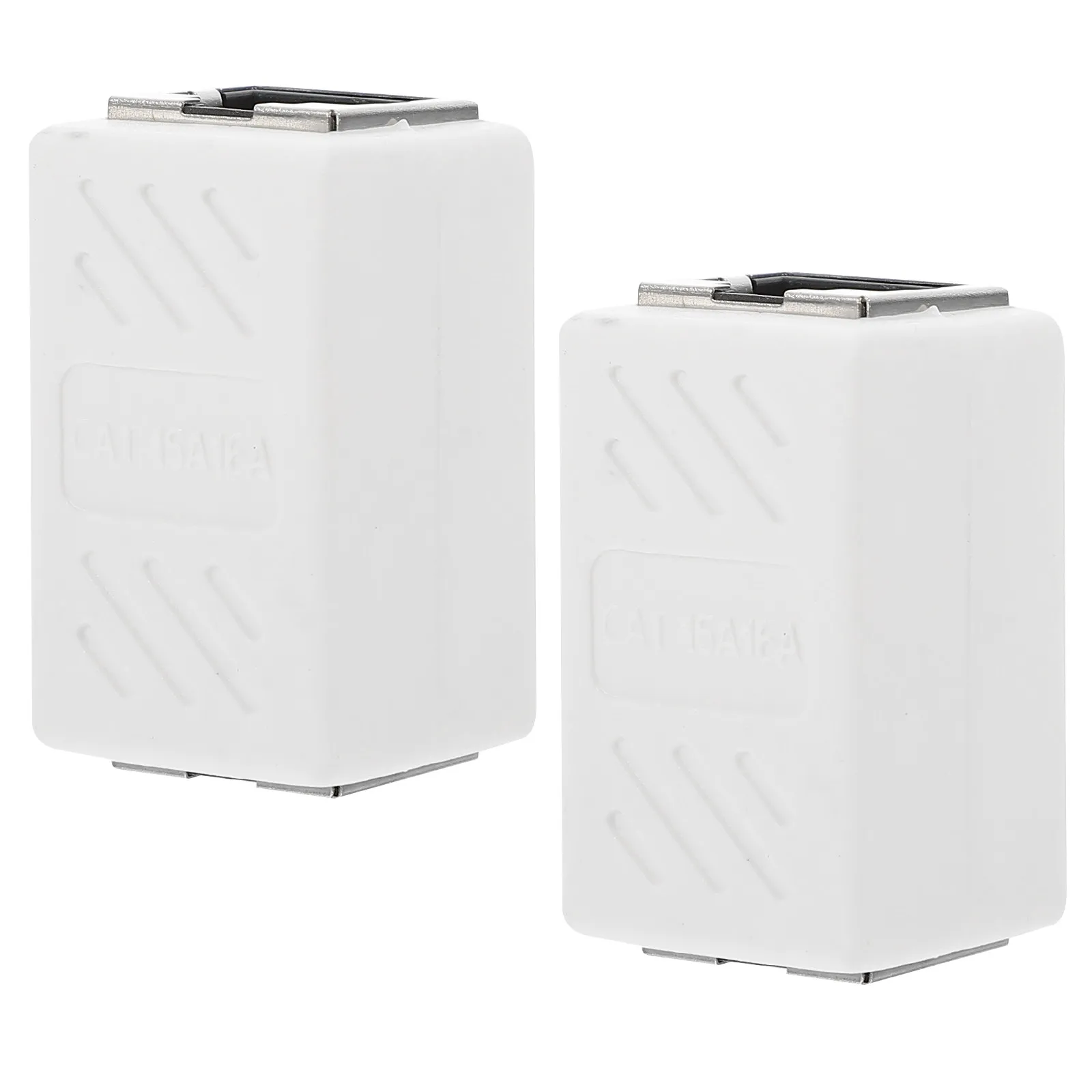 

2Pcs Ethernet Connector Female to Female Rj45 Coupler Adapter Compatible with Cat6 Cat5e Cables for Home Office Router