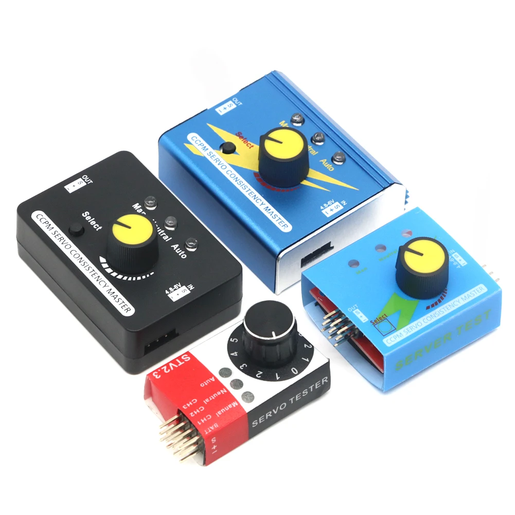 Digital Servo Tester / ESC Consistency Tester Steering Gear Measurement for FPV RC Helicopter Airplane Car Servo Tester Tool